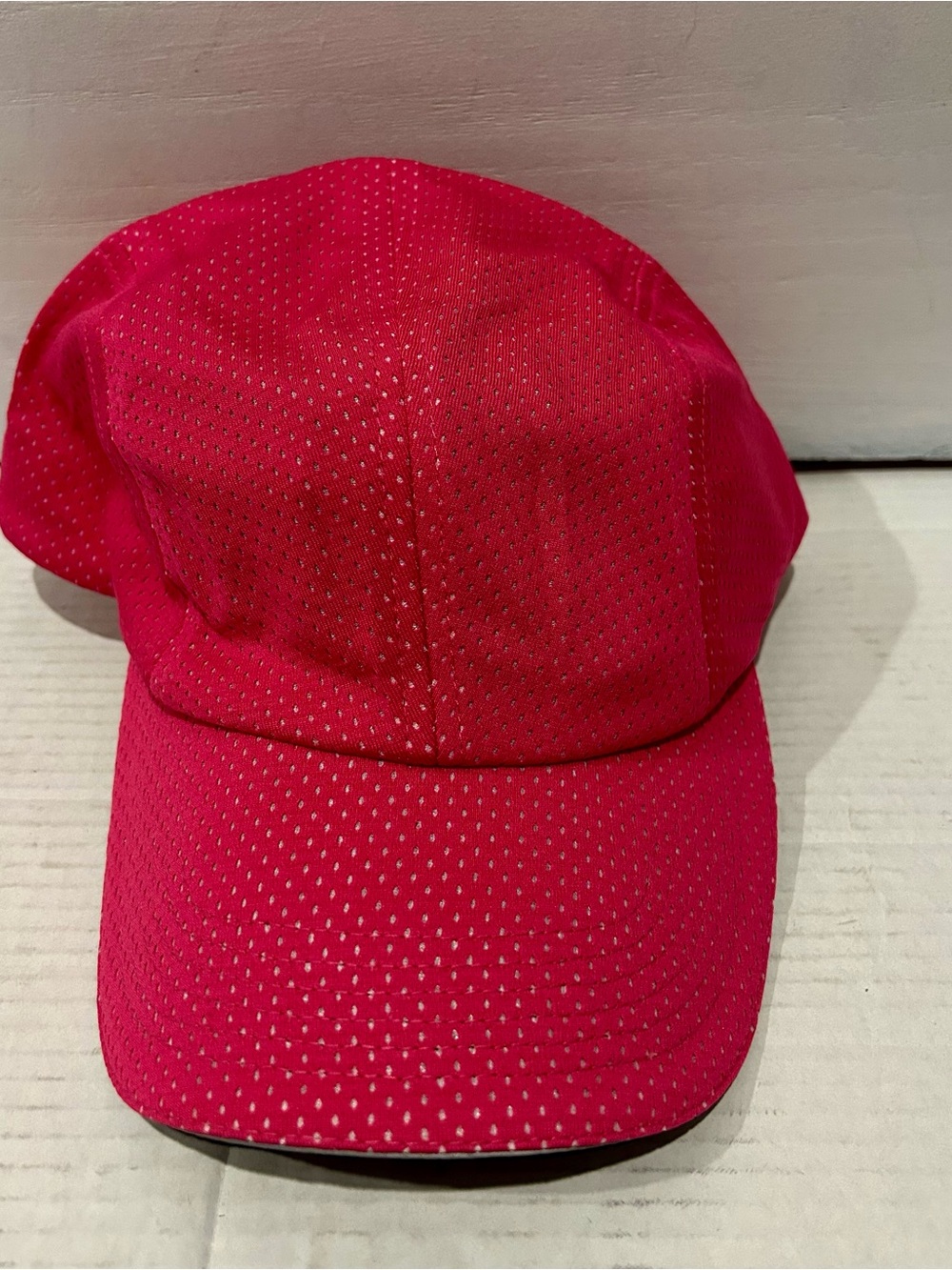Breathable Pink Performance Cap for Women